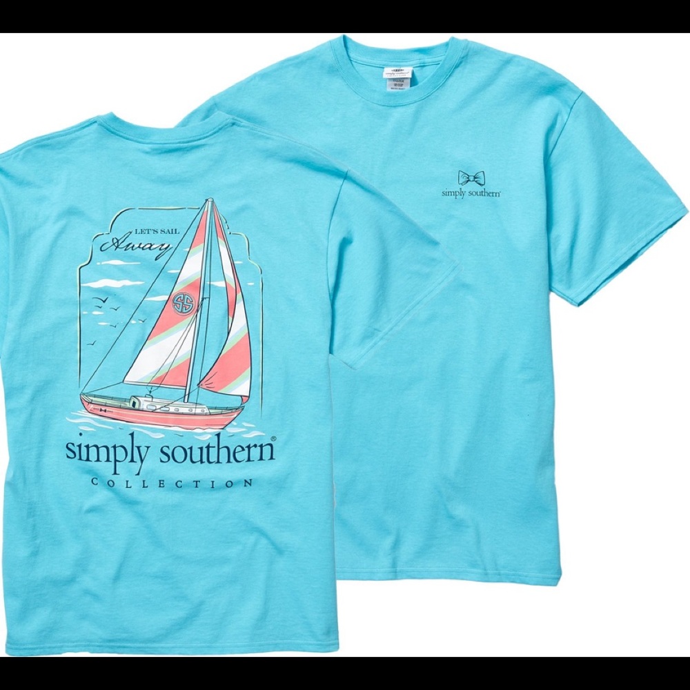 Womens Simply Southern Shirt Small
